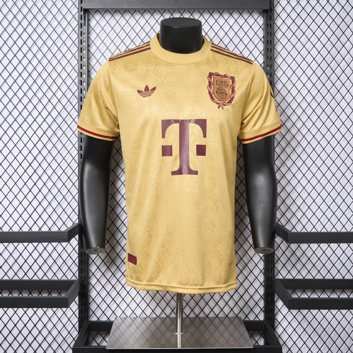 UltraTrikot-Bayern Munich 2025 Golden 125th Anniversary Jersey - Player Version