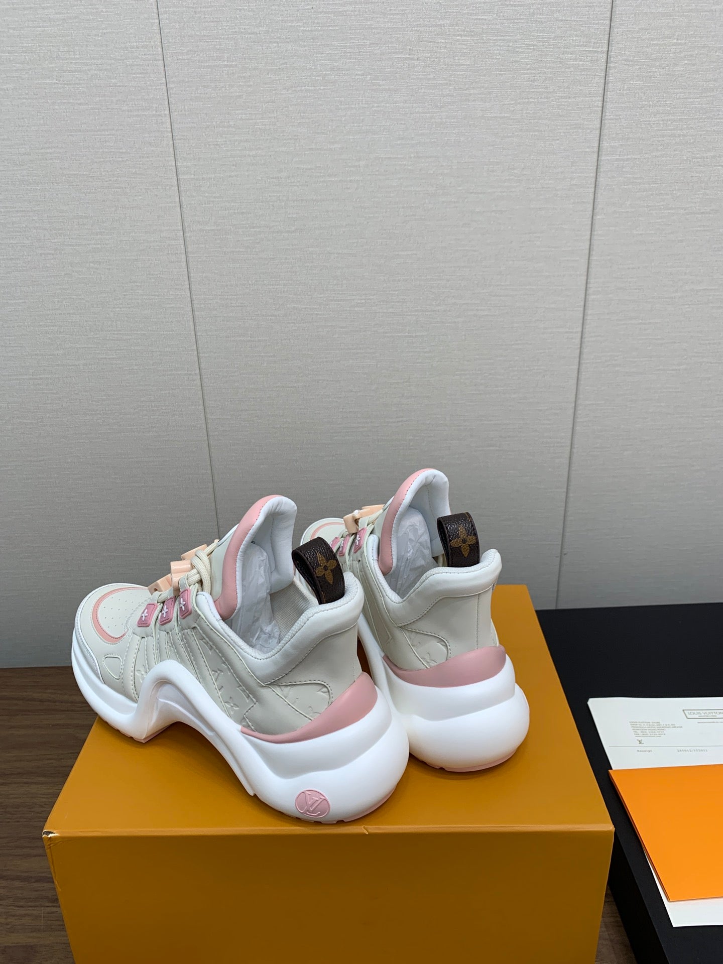 LV ARCHLIGHT SNEAKER BEIGE MIX LIGHT PINK、mysite、Cacoeks