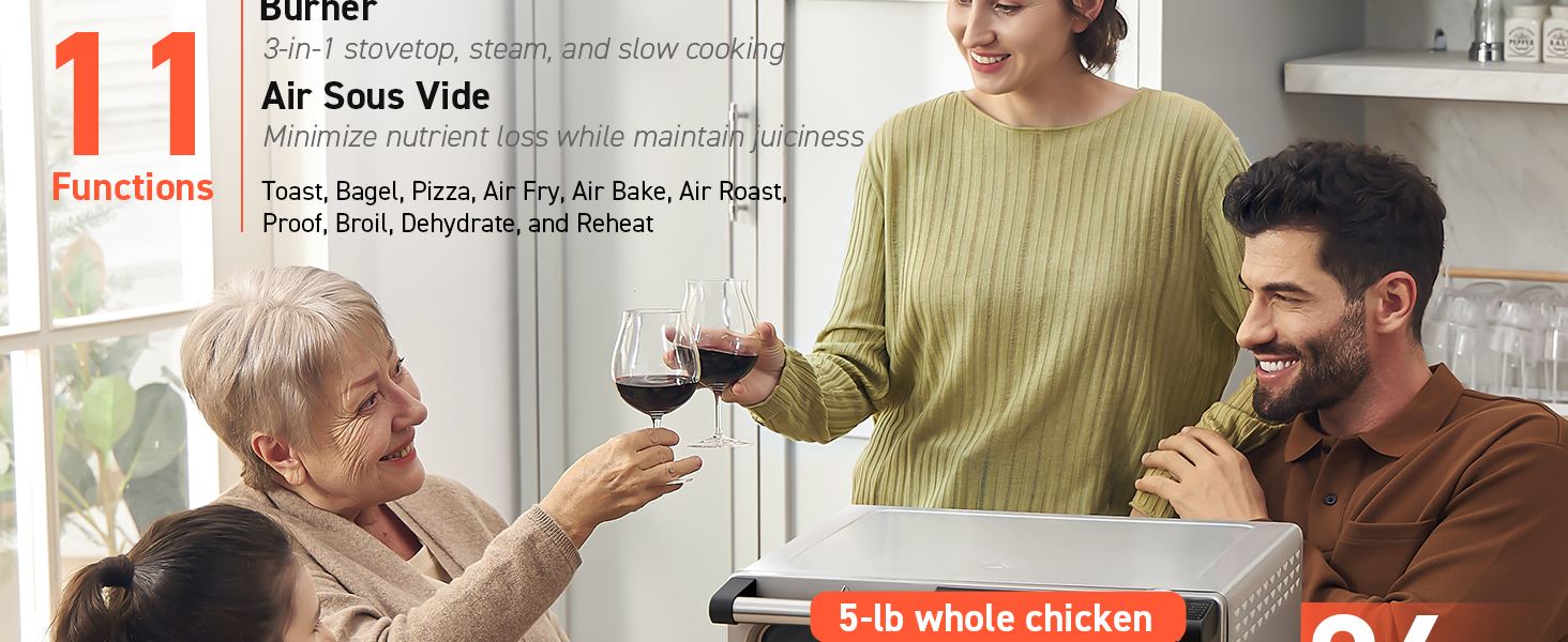 11 cooking function