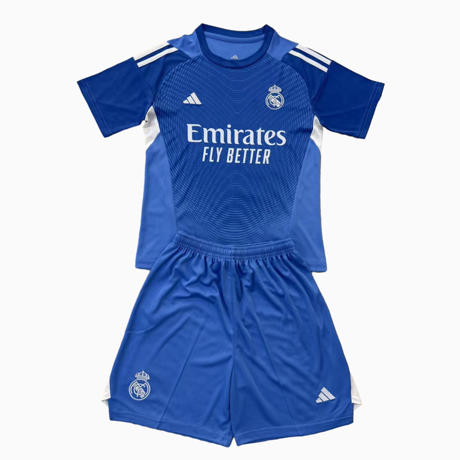 UltraTrikot-Real Madrid 25-26 Blue Goalkeeper Kids Kit