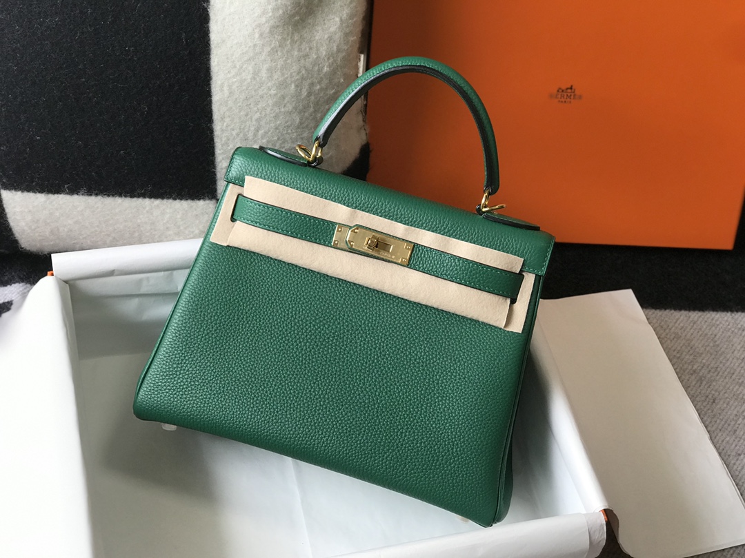 Original Copy Hermes Kelly Togo Leather Handbags More Colors-2