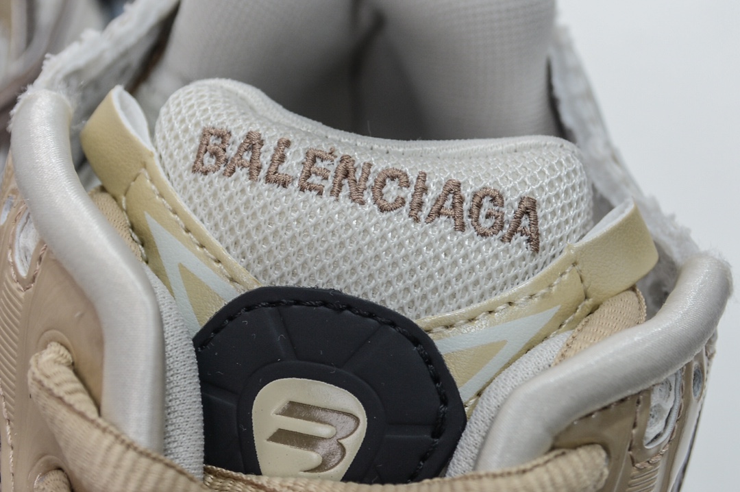 Balenciaga Runner Trainer in Beige Black White、mysite、Cacoeks