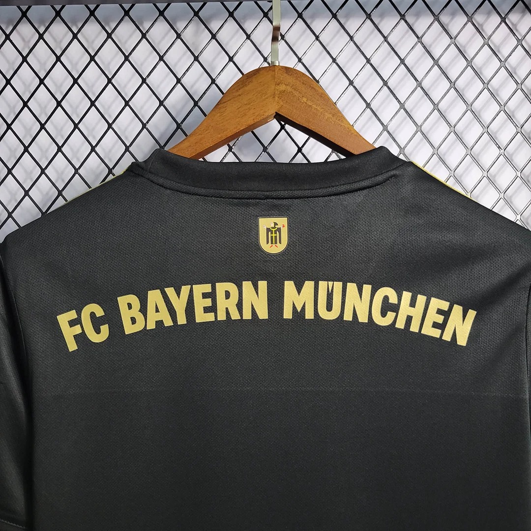 ManixJersey.com | Retro Bayern Munich 21-22 Away Stadium Jersey -Customize Name, Number and Patch | Worldwide Shipping