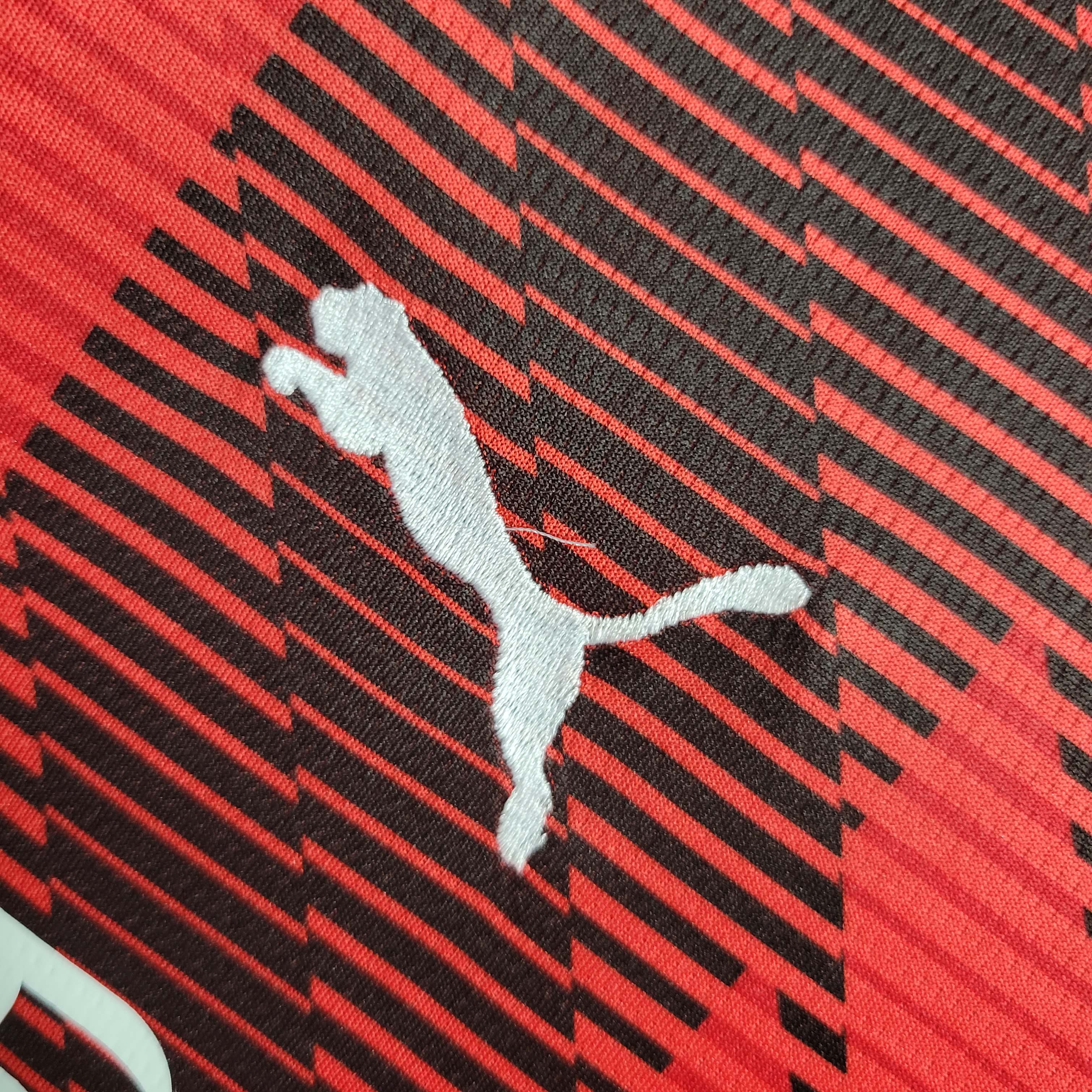 Kids Size 2023/2024 AC Milan Soccer Jersey Home 1:1 Thai Quality:football jersey mysite: unitedjerseyfootball 邓江浪:football