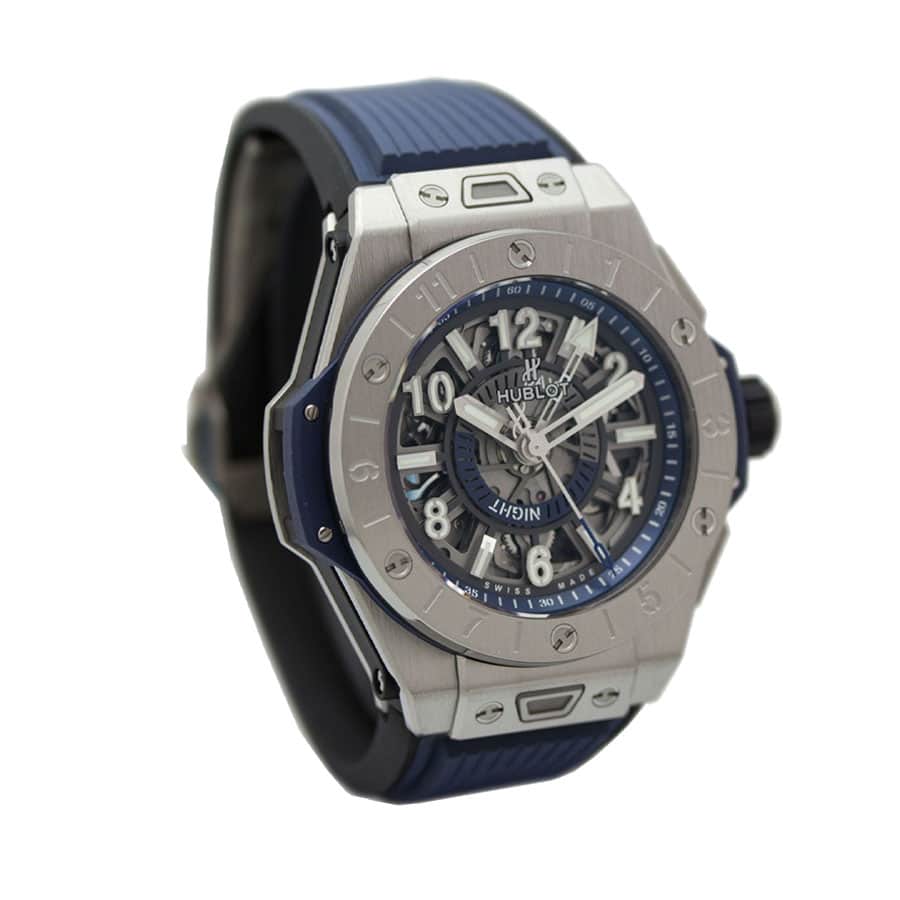 hublot big bang unico gmt titanium 45mm mens watch 471 nx 7112 rx 2