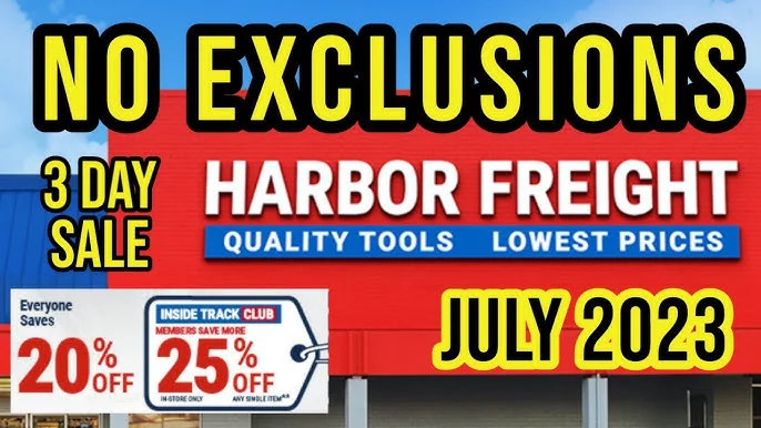 Harbor Freight Hidden Clearance Sale - Best Prices on Unadvertised Items -  YouTube