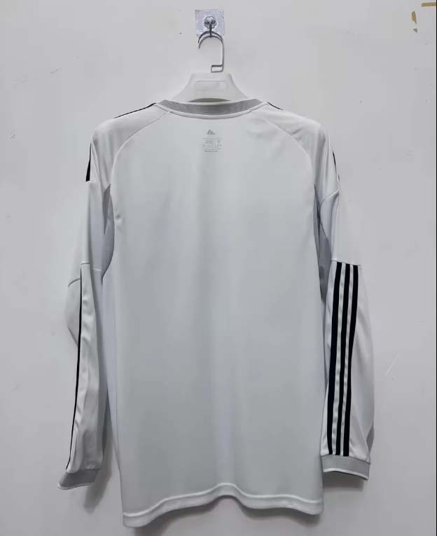 2025/2026 Long Sleeve Real Madrid Home Football Shirt1:1 Thai Quality:football jersey mysite: unitedjerseyfootball 邓江浪:football