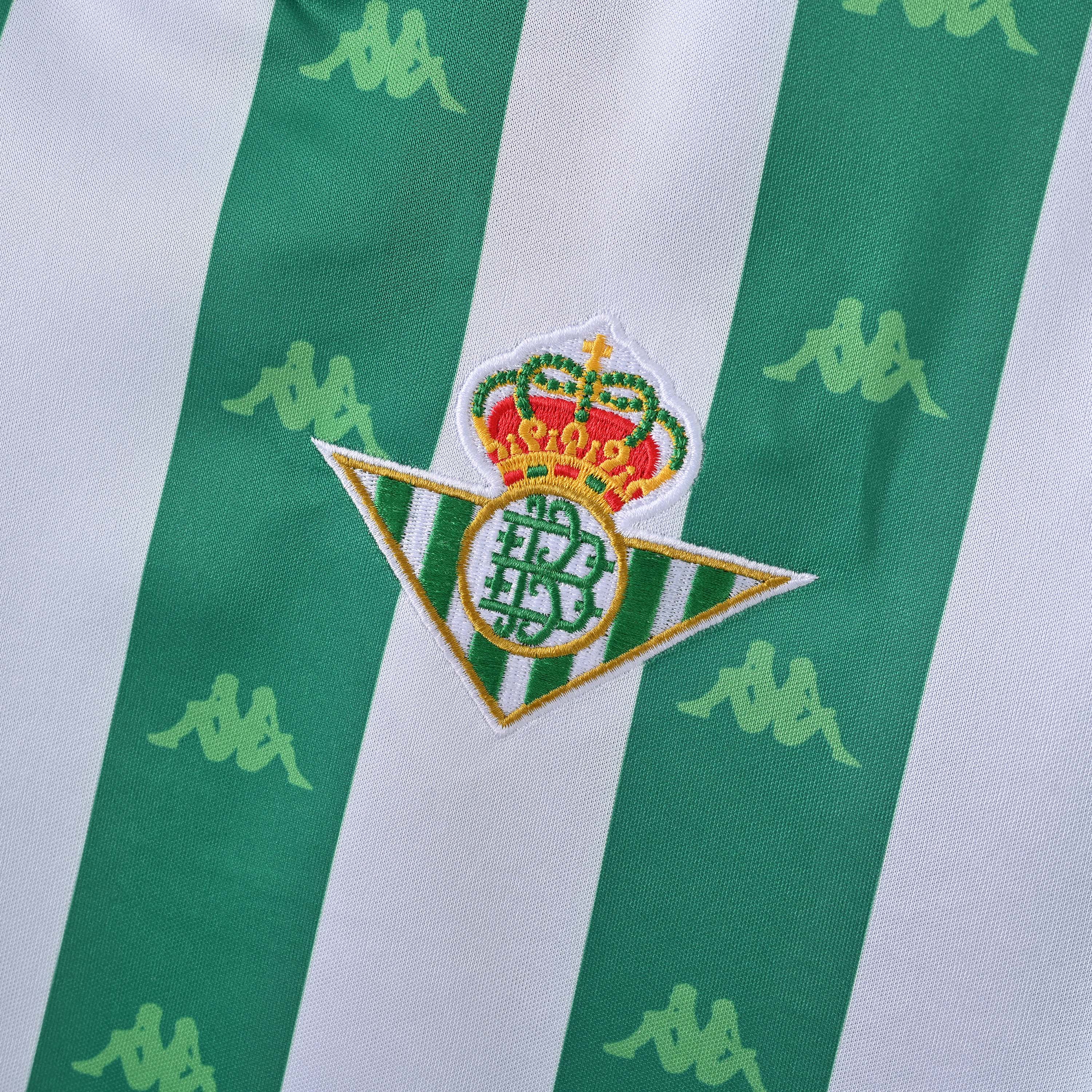 1995/1997 Retro Long Sleeve Real Betis Home Football Shirt 1:1 Thai Quality:football jersey mysite: unitedjerseyfootball 邓江浪:football