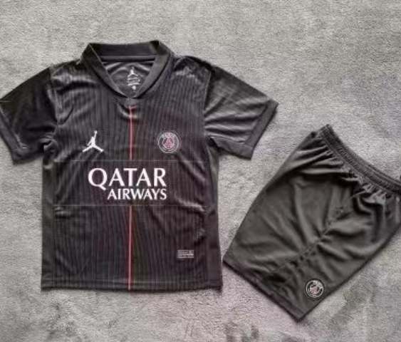 2024/2025 Psg Paris Saint-Germain Fourth Away Jordan Football Shirt 1:1 Thai Quality Kids Size:football jersey mysite: unitedjerseyfootball 邓江浪:football
