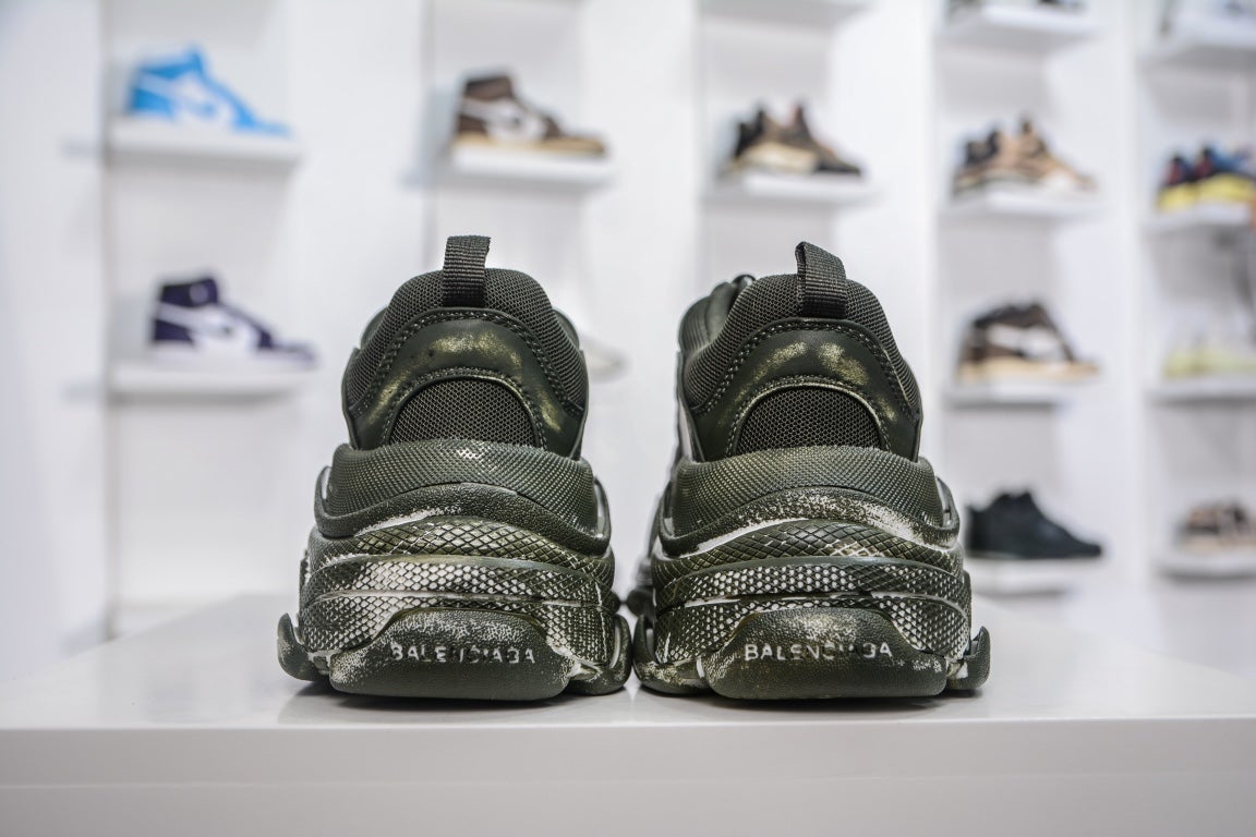 Balenciaga Triple S Sneaker Faded Green、mysite、Cacoeks