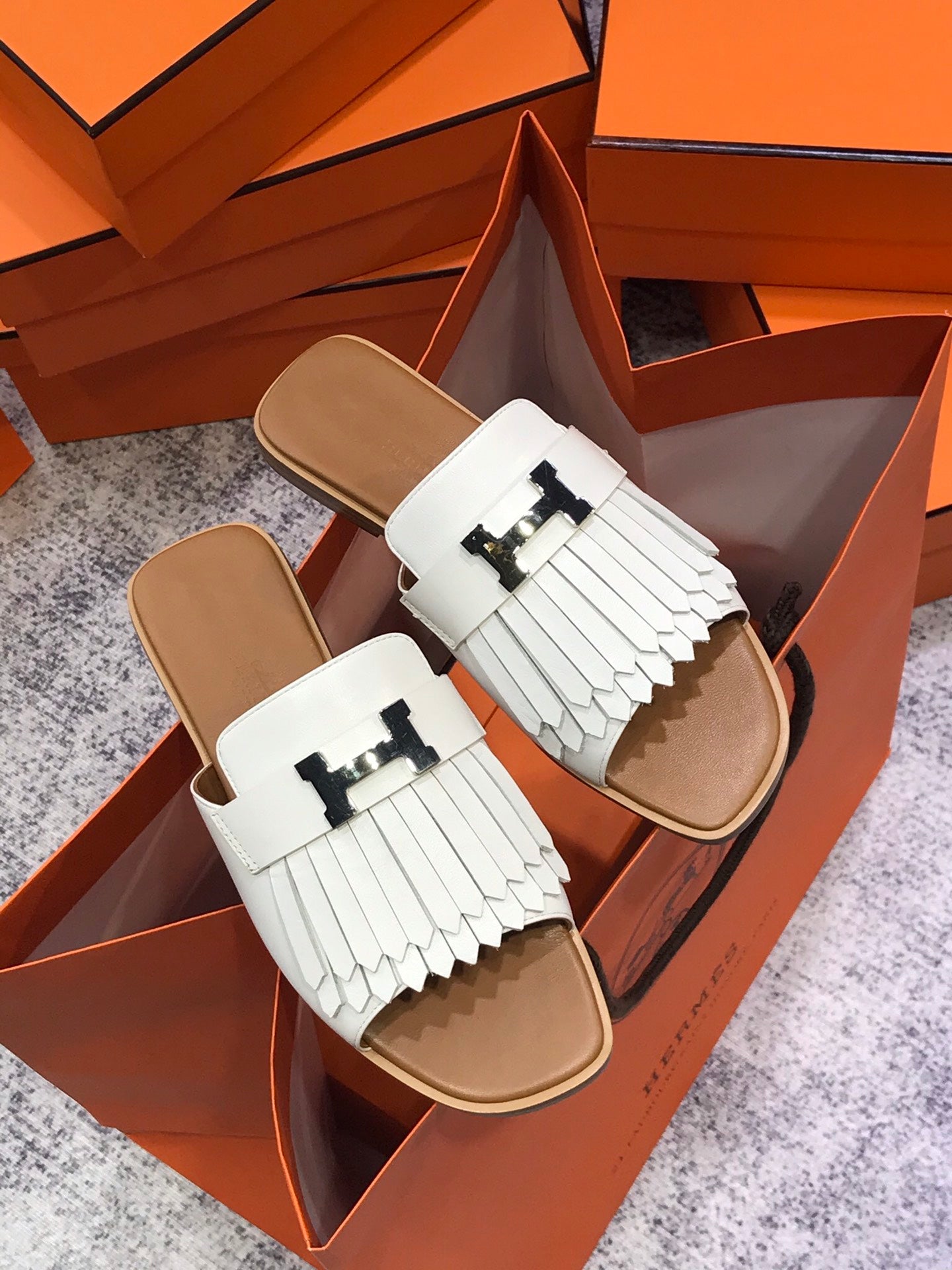ROYAL SANDAL CARAMEL MIX WHITE LAMBSKIN、mysite、Cacoeks