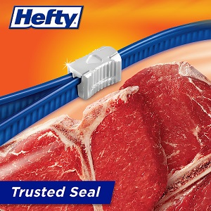 Hefty Slider Freezer Bags