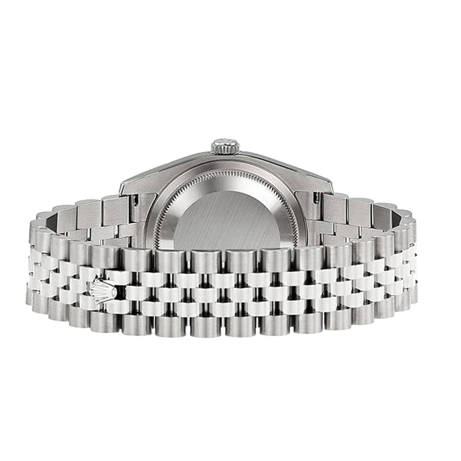 rolex datejust 126300 steel grey dial