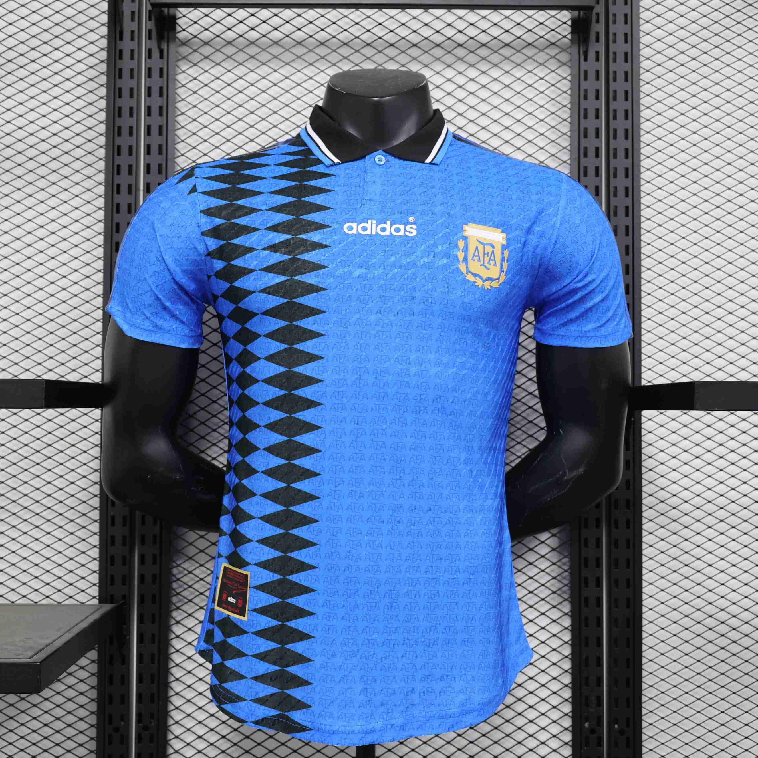 1994 Player Version Retro Argentina National Team Away Jersey-mysite Custom Football Kit- Nextkits