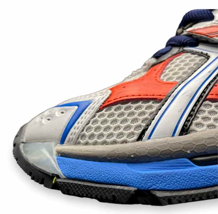 Balenciaga Runner Trainer In Silver Blue Red、mysite、Cacoeks