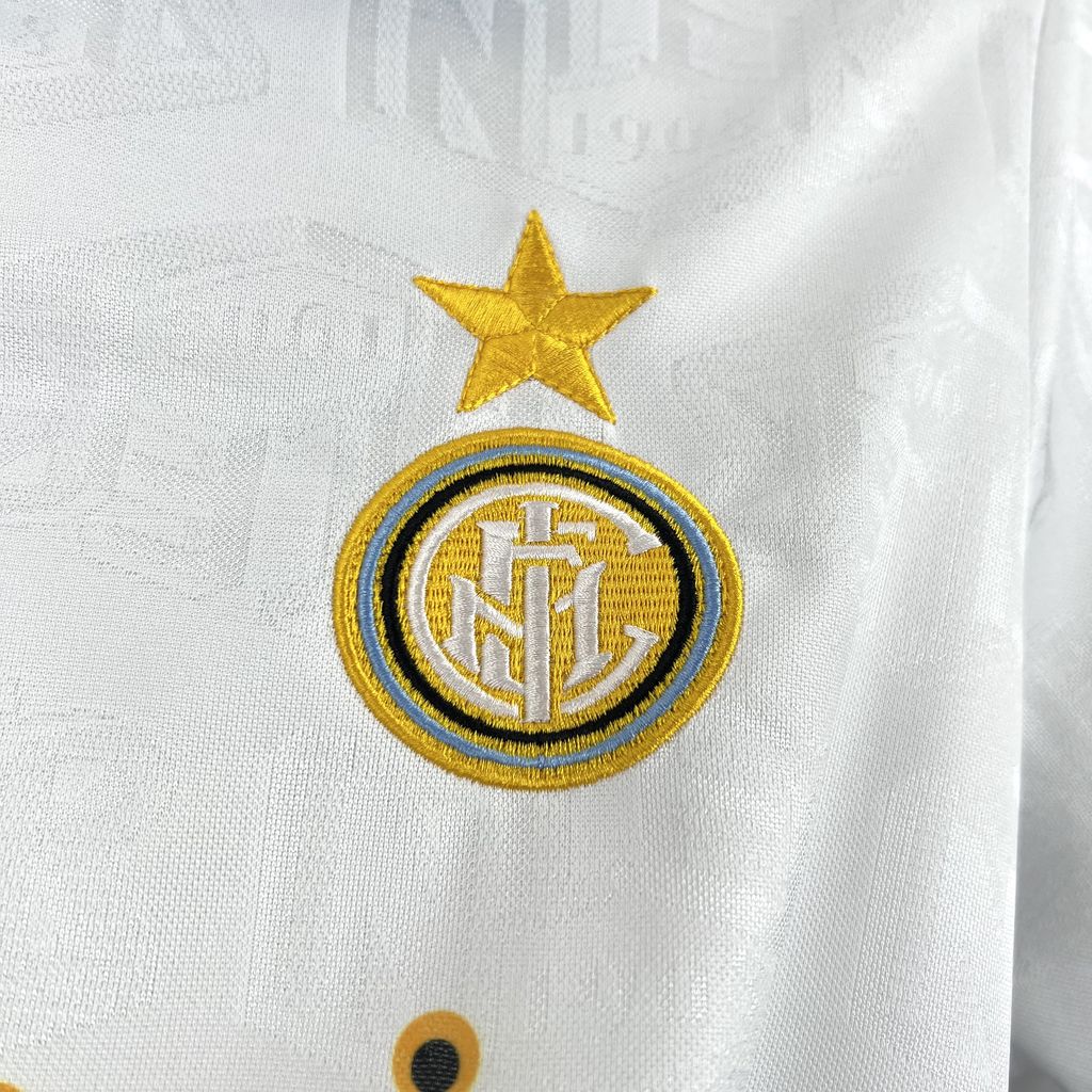 ManixJersey.com | Retro Inter Milan 1994-95 Away Jersey -Customize Name, Number and Patch | Worldwide Shipping