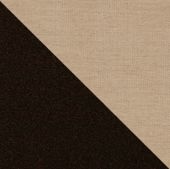 Sunbrella Canvas Heather Beige with Black Aluminum