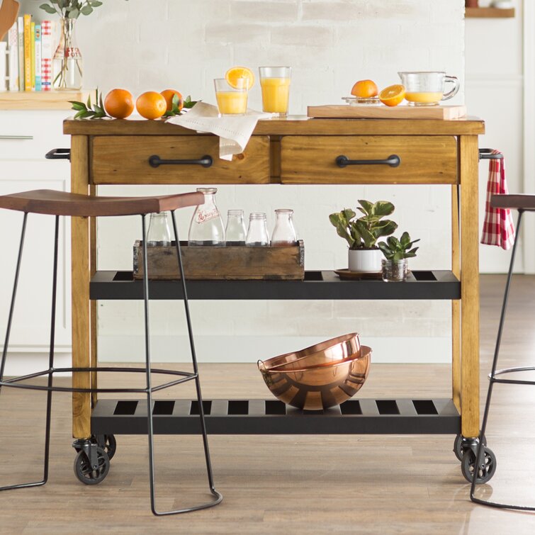 Ashwaubenon Wood Kitchen Cart