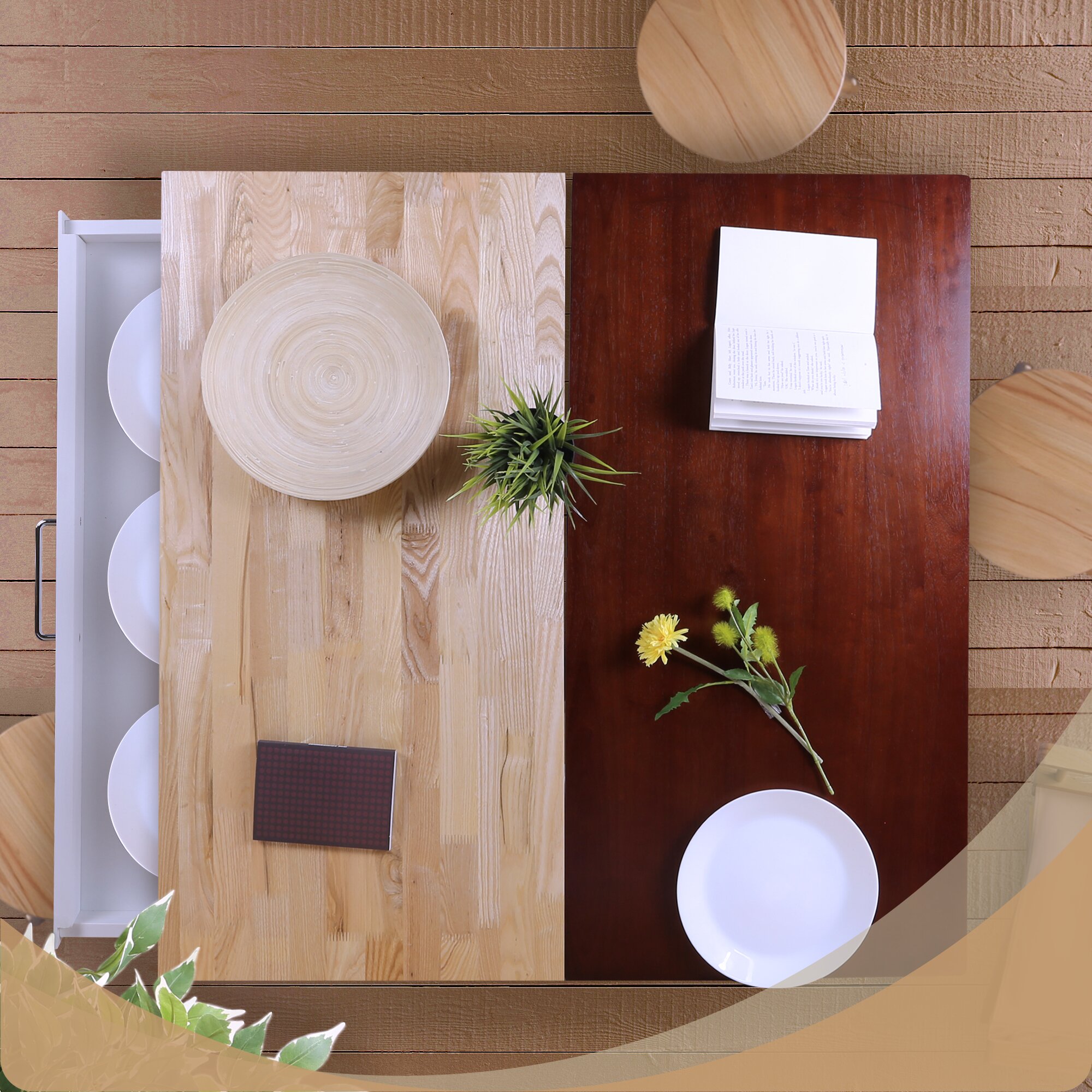 Beautiful Solid Wood Table Top