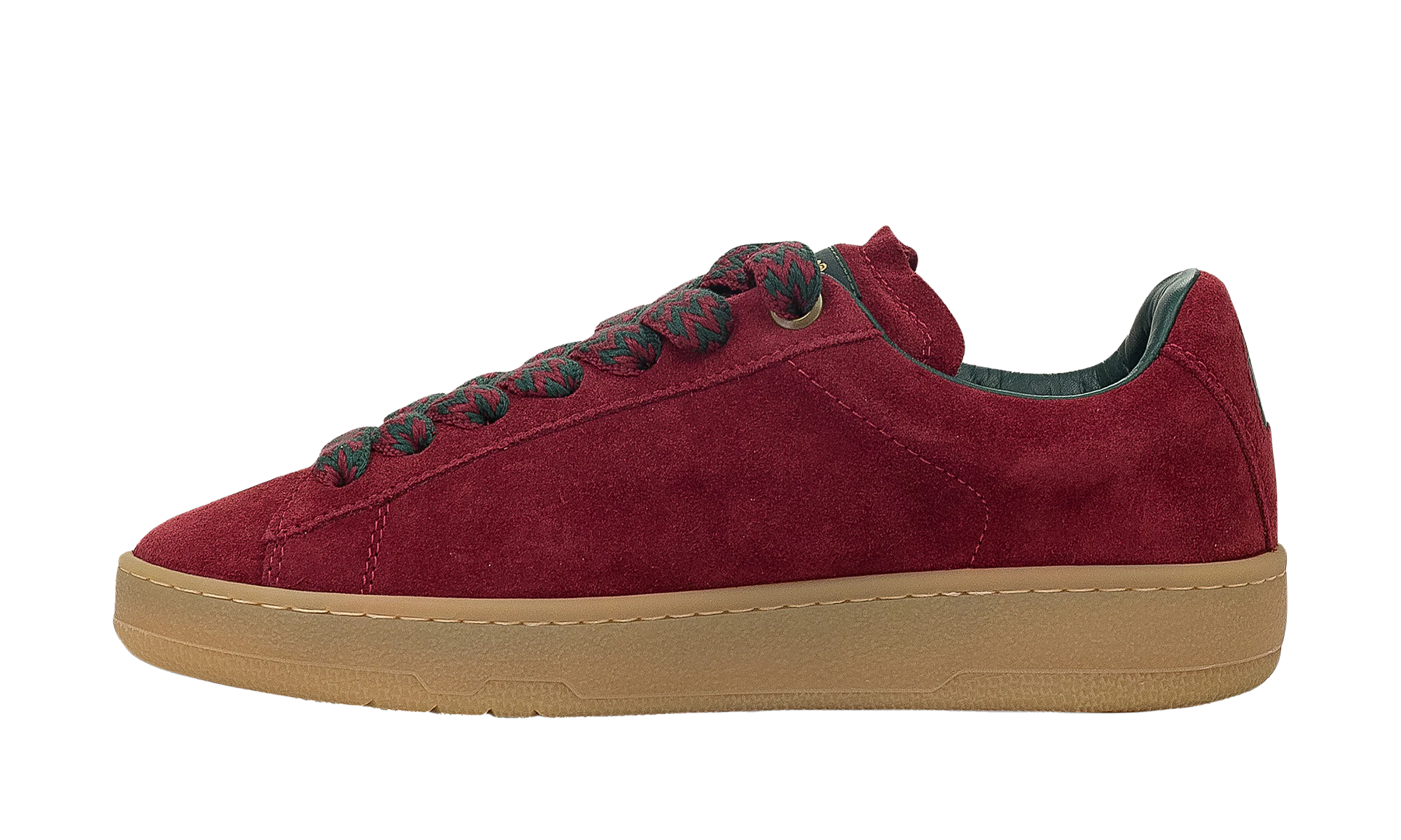 SNEAKERS BASSES CURB LITE "Bordeaux/Vert Fonc茅"、mysite、Cacoeks