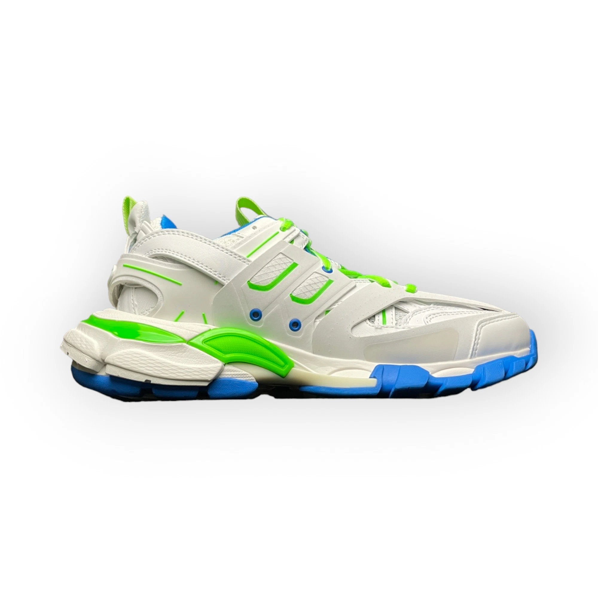 Balenciaga 1.0 Track Sneaker White Blue Green、mysite、Cacoeks