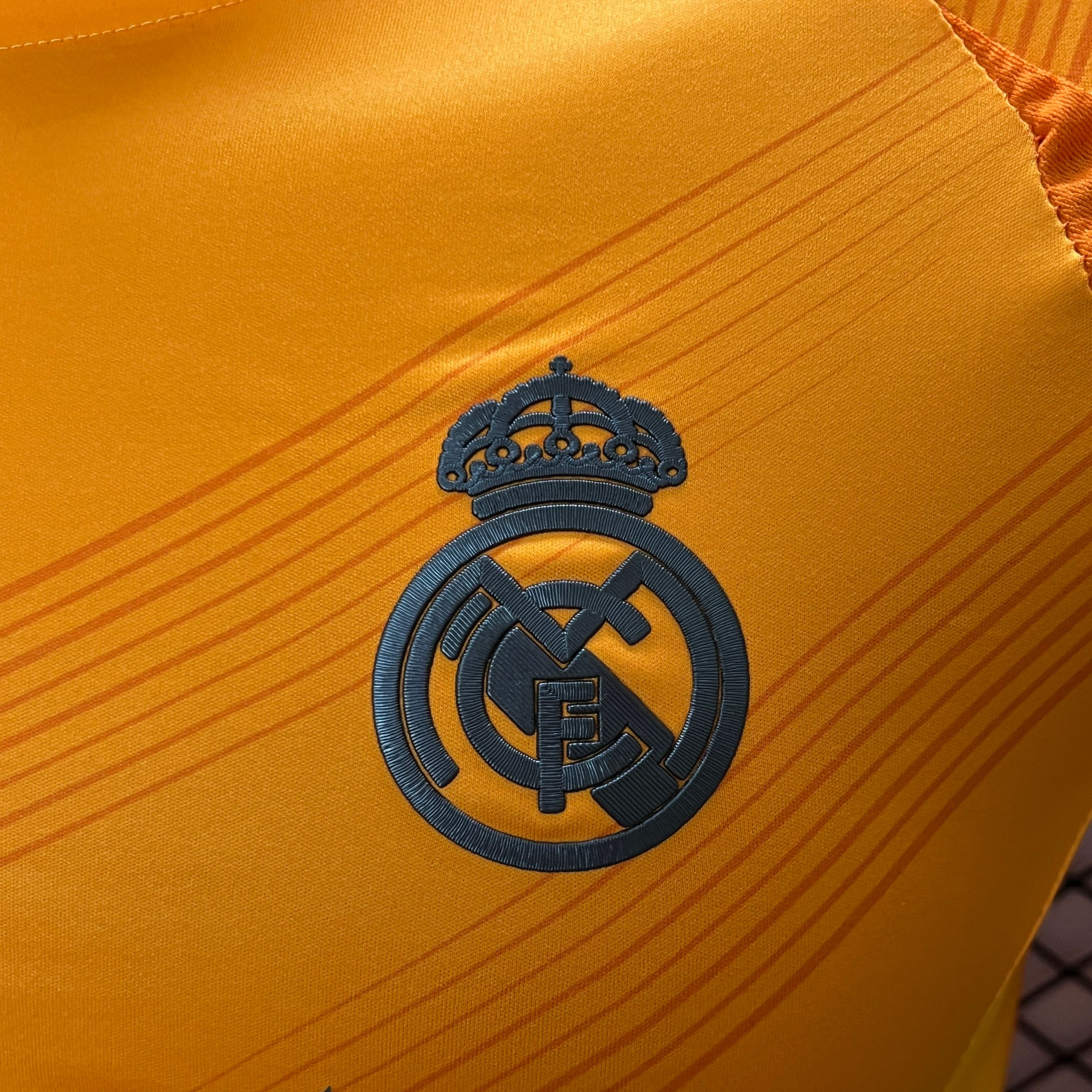 Higojerseys-Real Madrid 24-25 Away Long Sleeve Jersey - Player Version