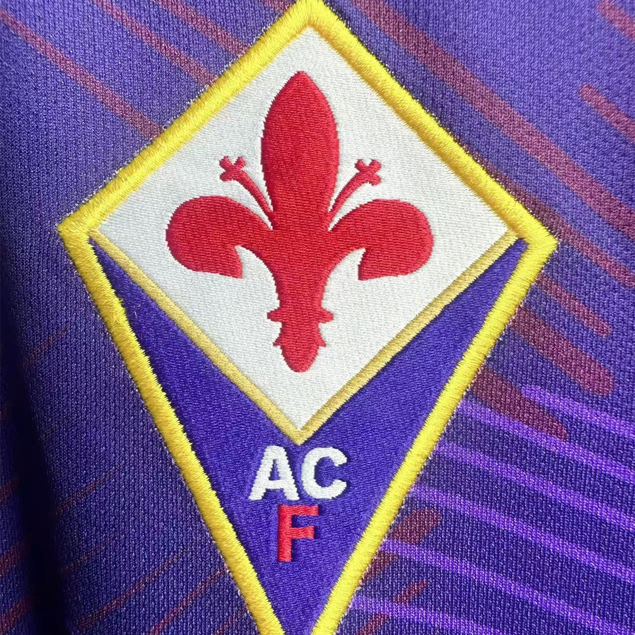 GlobeJersey-Retro Fiorentina 1992-93 Home Long Sleeve Jersey