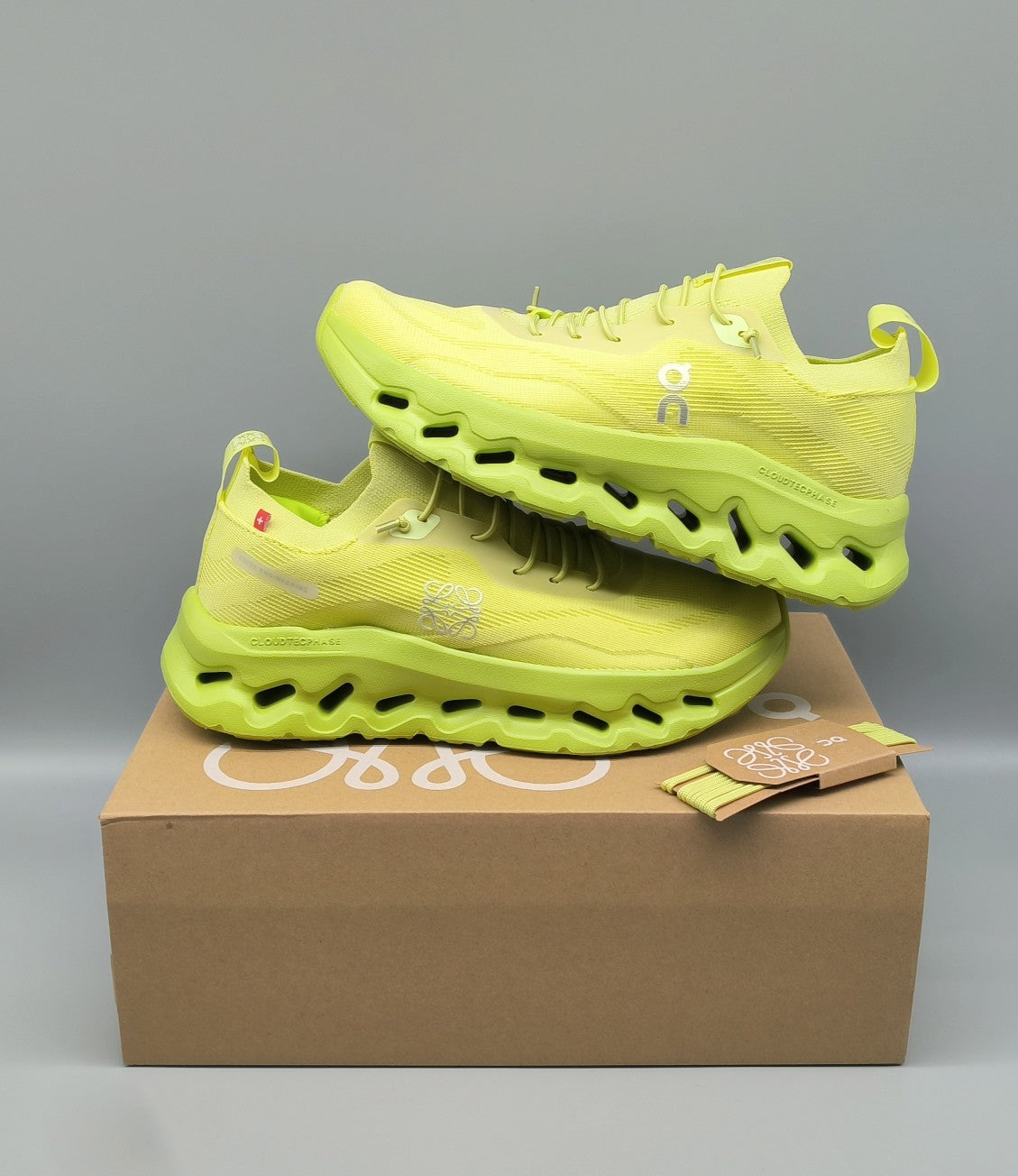 LW CLOUDTILT SNEAKER NEON GREEN POLYESTER、mysite、Cacoeks