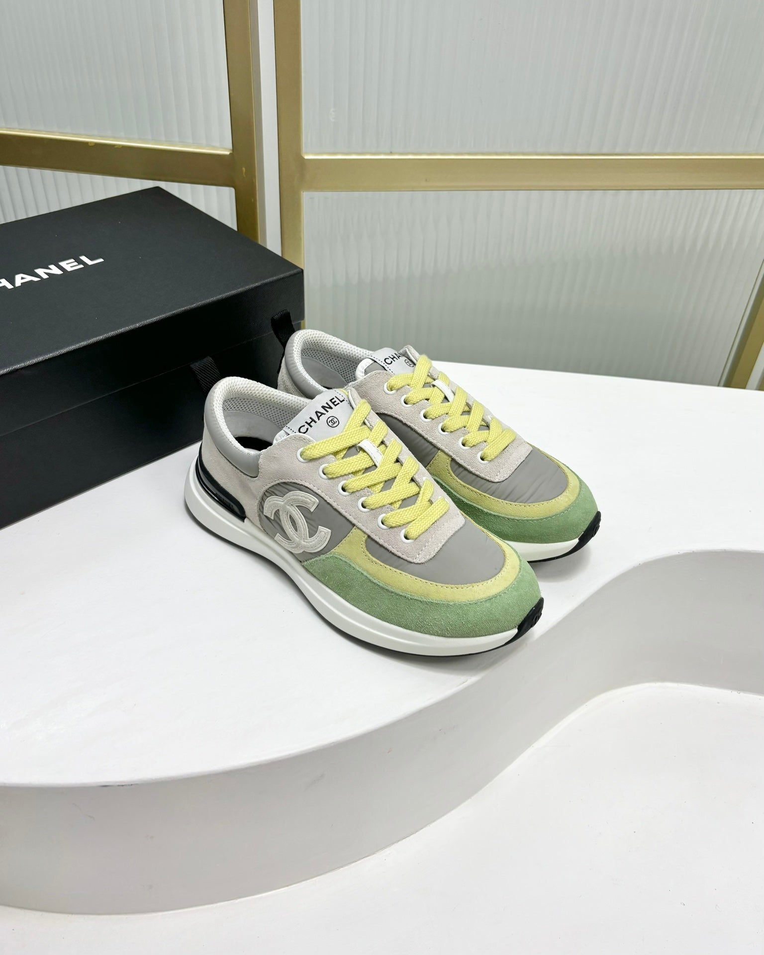 SNEAKER IN MULTICOLOR SUEDE、mysite、Cacoeks