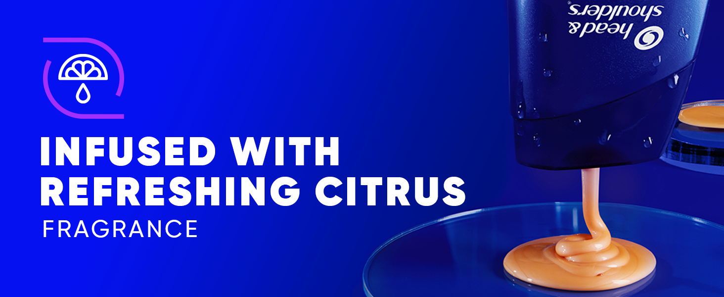 Infused with refreshing citrus fragrance