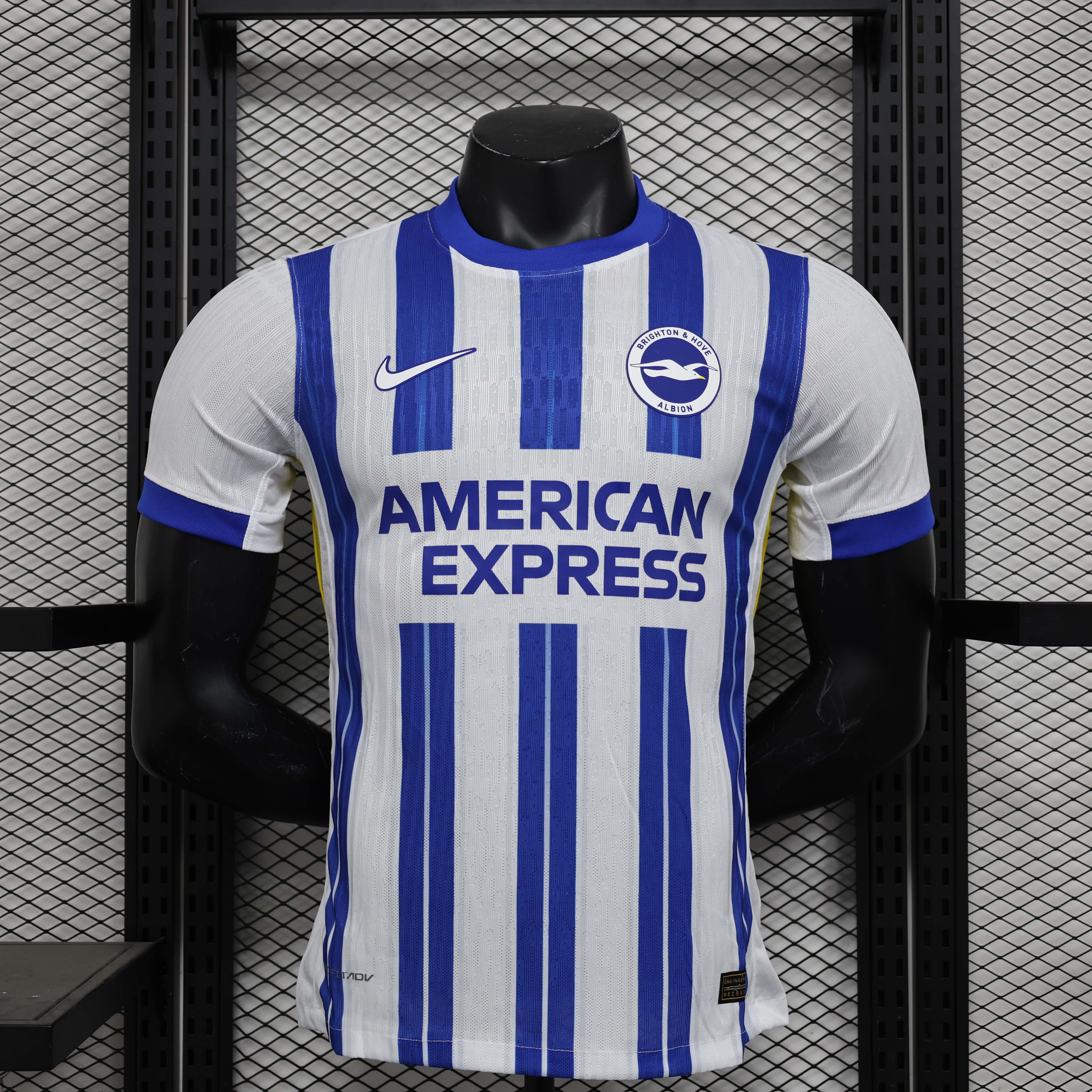 2024/2025 Player Version Brighton Home Football Shirt 1:1 Thai Quality:football jersey mysite: unitedjerseyfootball 邓江浪:football
