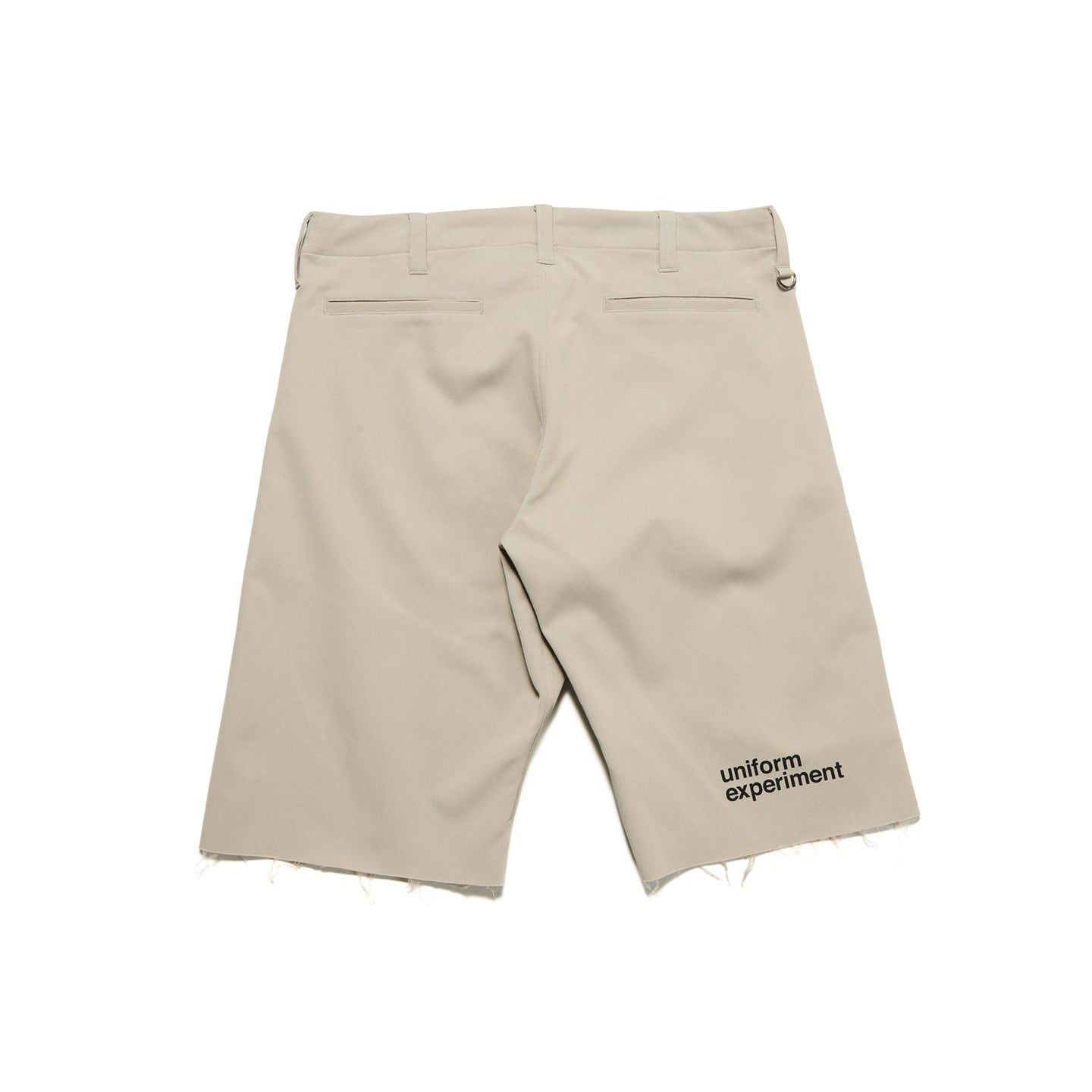 uniform experiment 25S/S HIGH STRETCH PIQUE CUT OFF SHORTS  UE-250019 