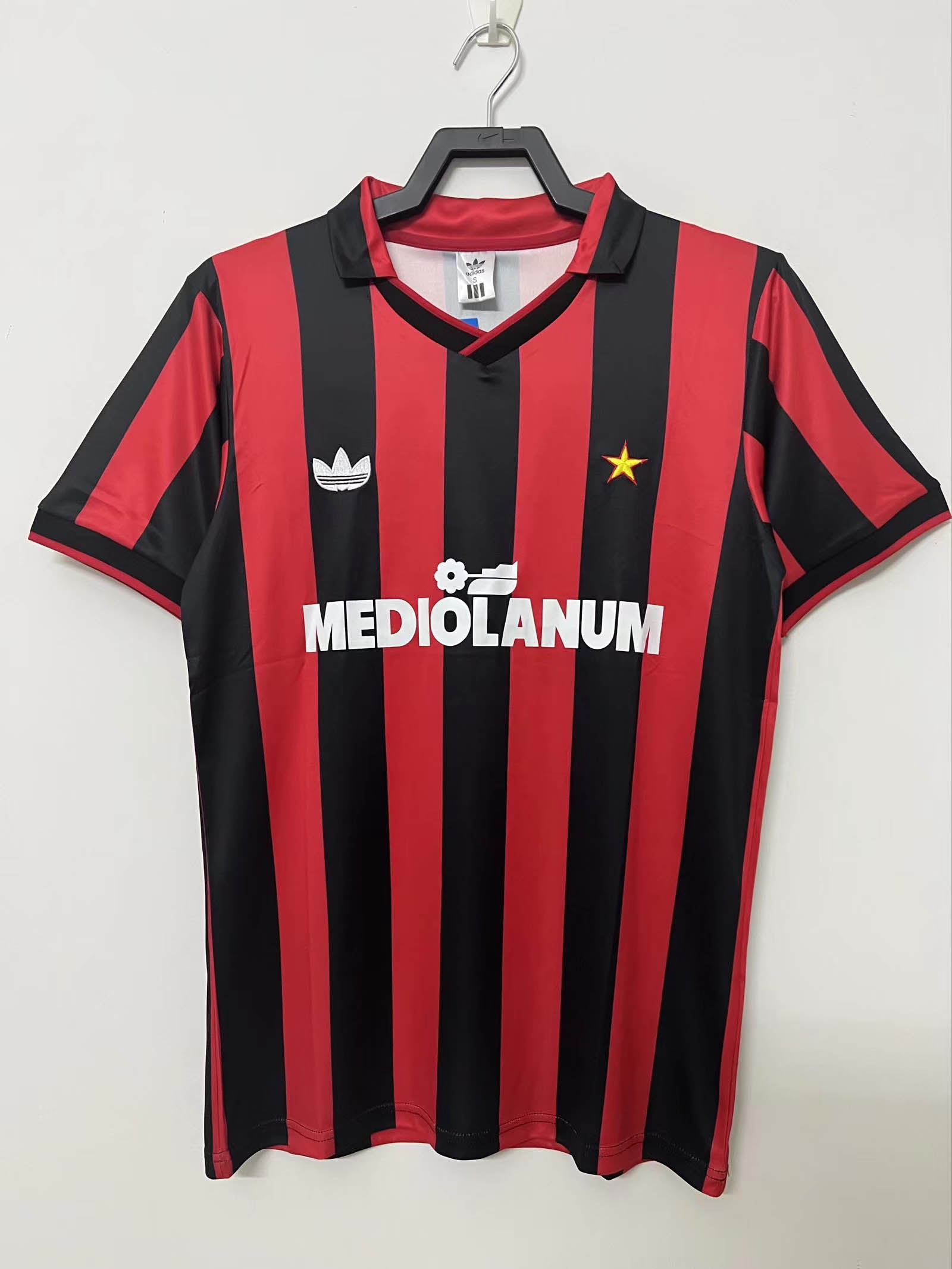 1990/1991 Retro AC Milan Home Football Shirt 1:1 Thai Quality:football jersey mysite: unitedjerseyfootball 邓江浪:football