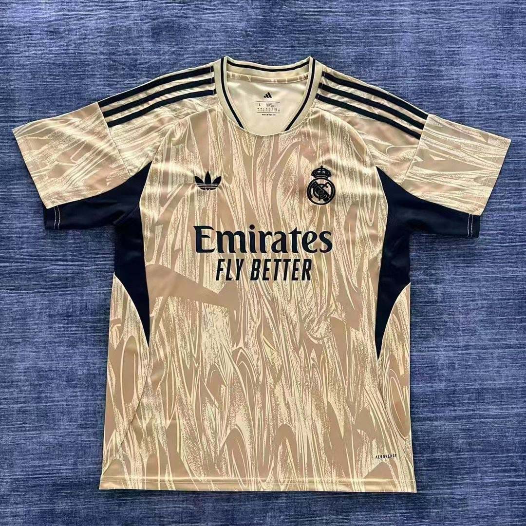 2025/2026 Real Madrid Special Edition Golden Football Shirt1:1 Thai Quality:football jersey mysite: unitedjerseyfootball 邓江浪:football