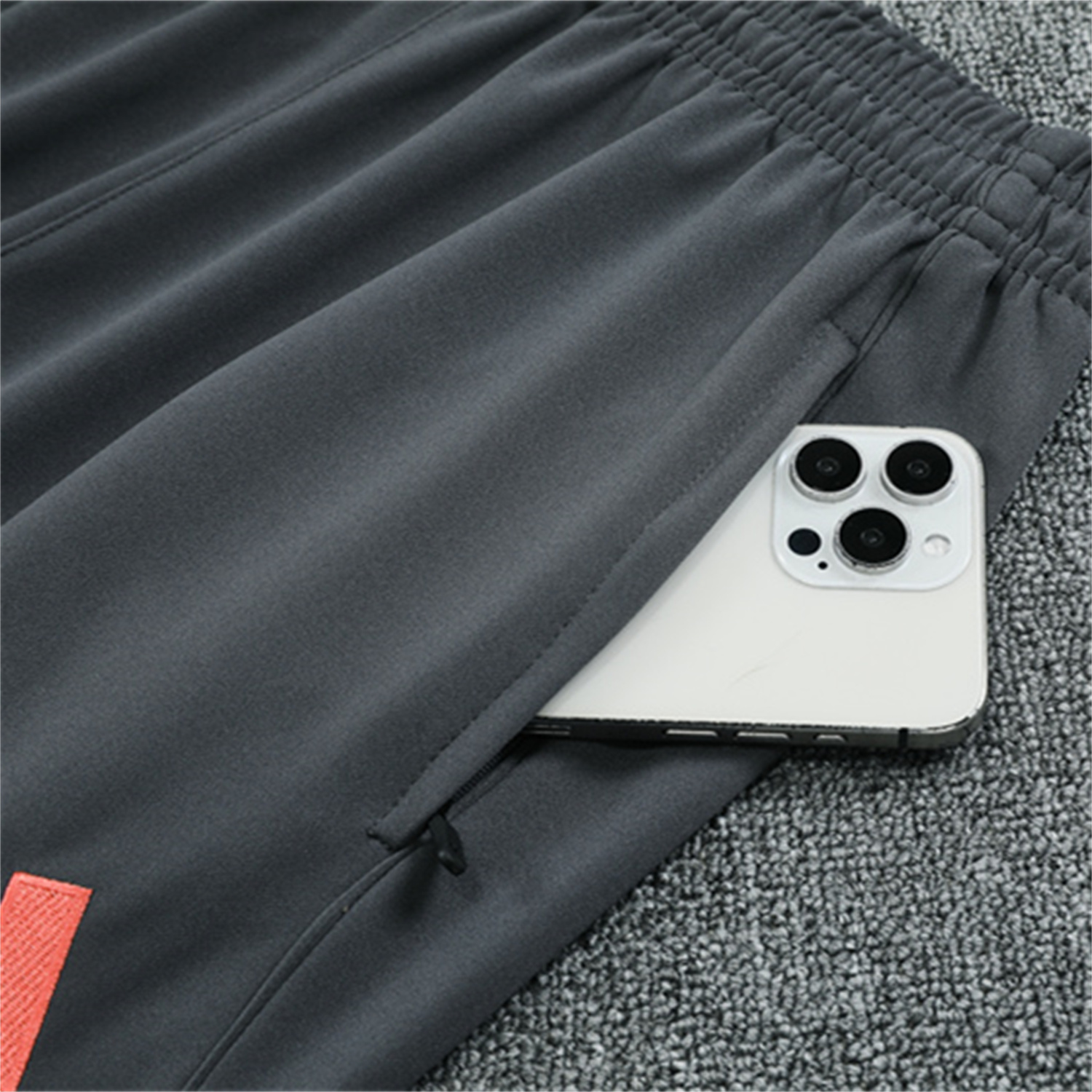 UltraTrikot-Bayern Munich 25-26 Long Sleeves Training Set - Orange Top & Gray Pants