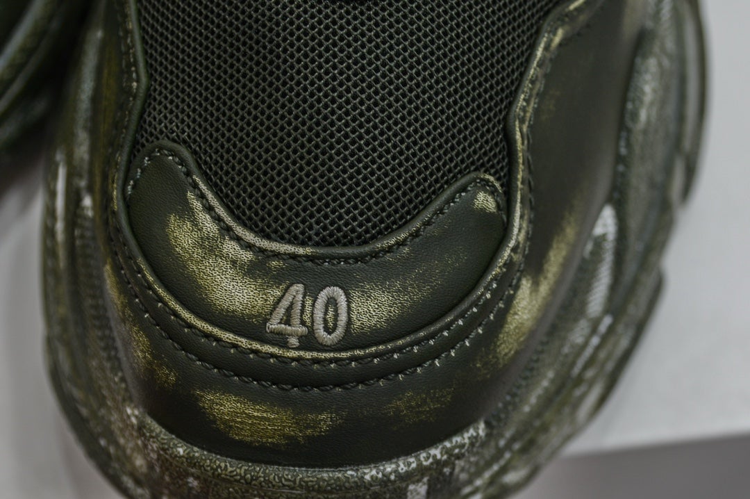 Balenciaga Triple S Sneaker Faded Green、mysite、Cacoeks