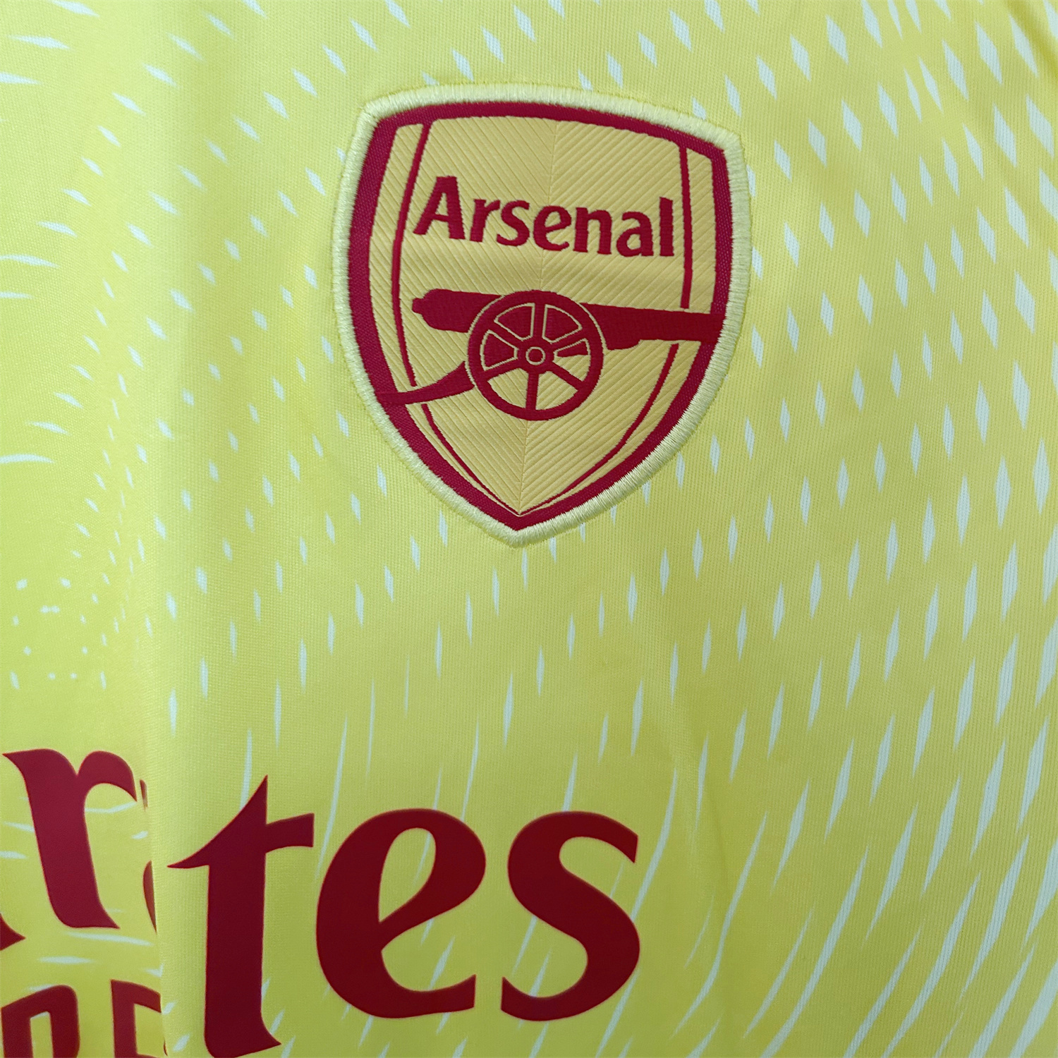 UltraTrikot-Arsenal 25-26 Yellow Goalkeeper Jersey - Fans Version