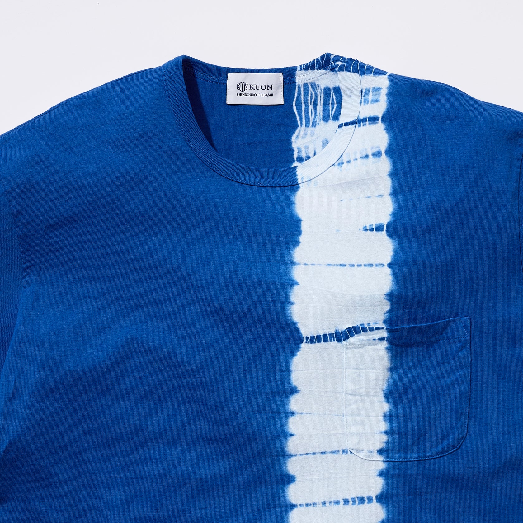 KUON 25S/S Arimatsu Shibori Tee  115CS08C183-74-04 
