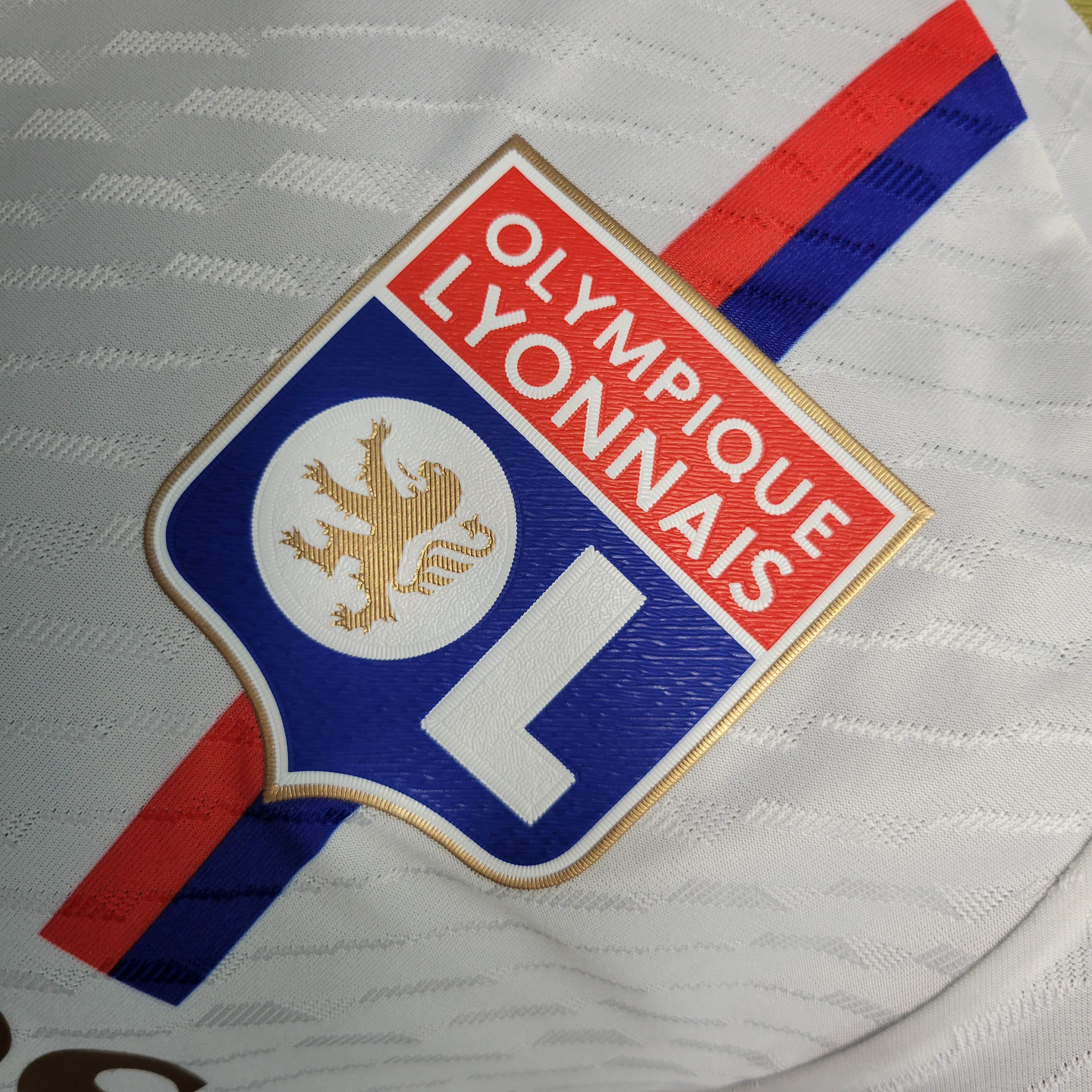 2023/2024 Player Version Lyon Home Football:football jersey mysite: unitedjerseyfootball 邓江浪:football