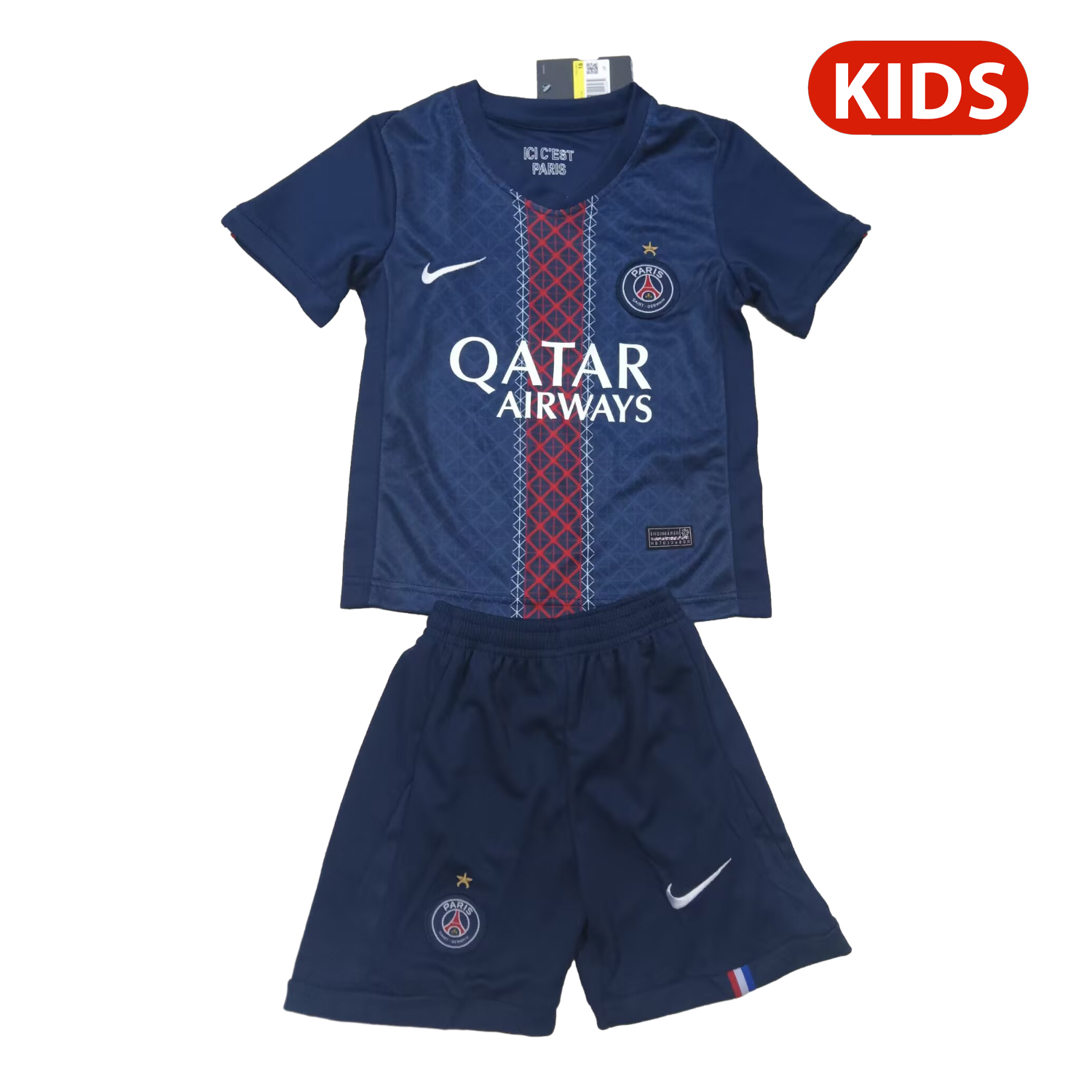 UltraTrikot-Paris Saint-Germain PSG 25-26 Champions League Commemorative Edition Kids Kit