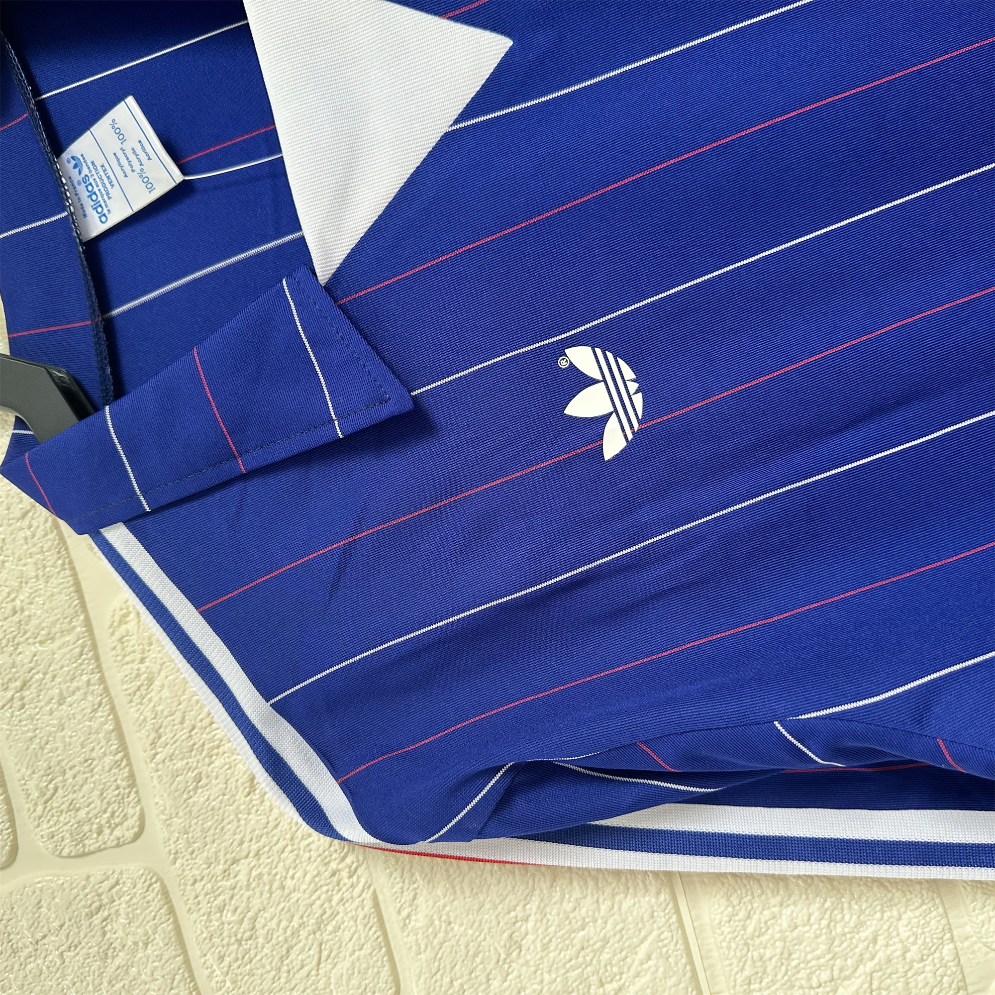 Higojerseys-Retro France 1980-82 Home Long Sleeve Jersey