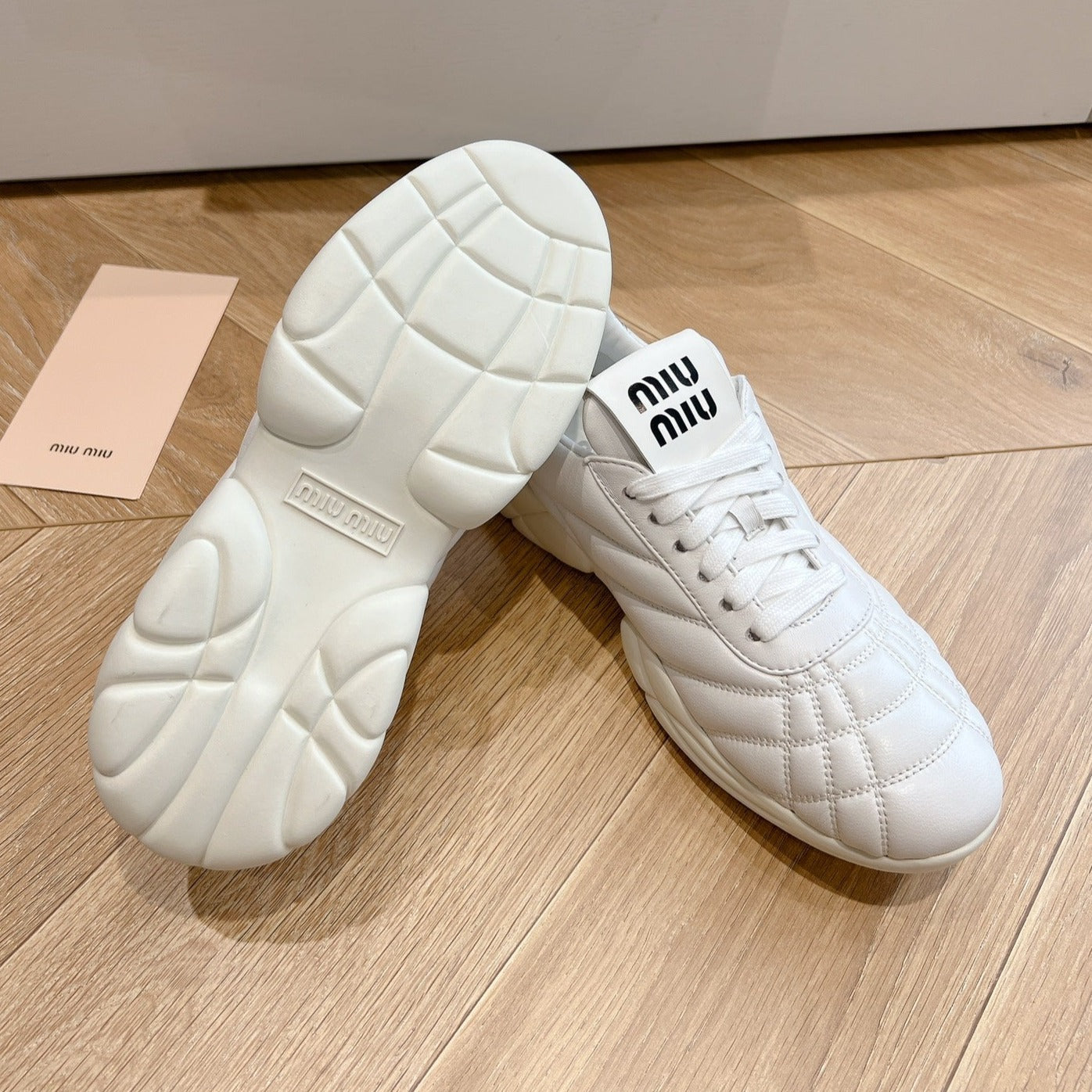 Women's Sneakers White Cowhide、mysite、Cacoeks