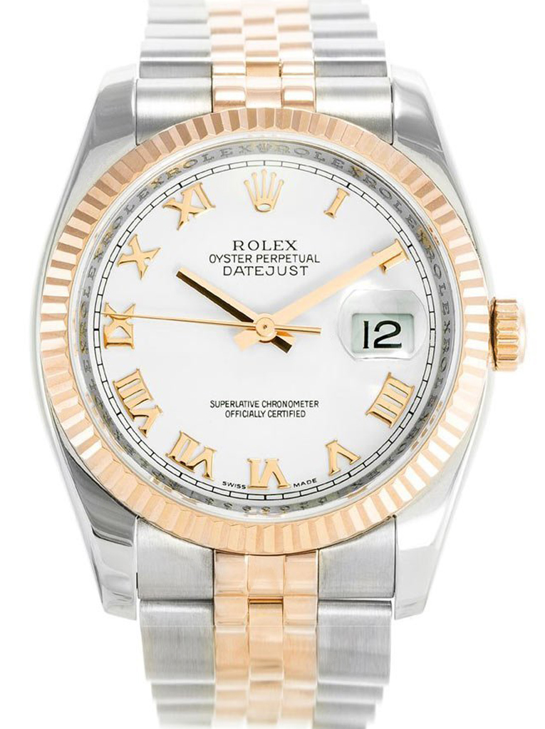 Replica Rolex Datejust 36mm White Dial 116231-fasswatch