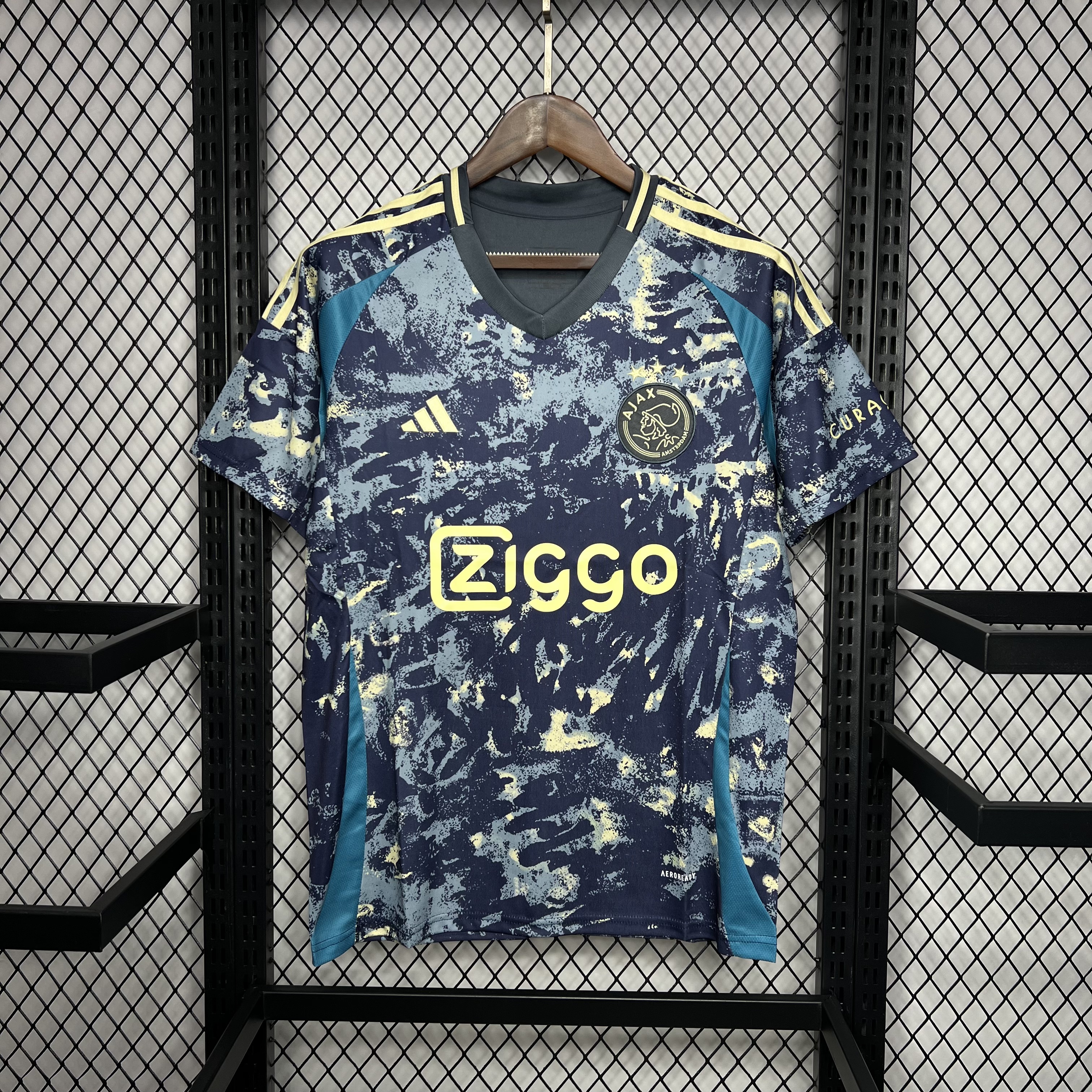 JerseysGala.com | Ajax 24-25 Away Jersey - Fans Version -Customize Name, Number and Patch | Worldwide Shipping