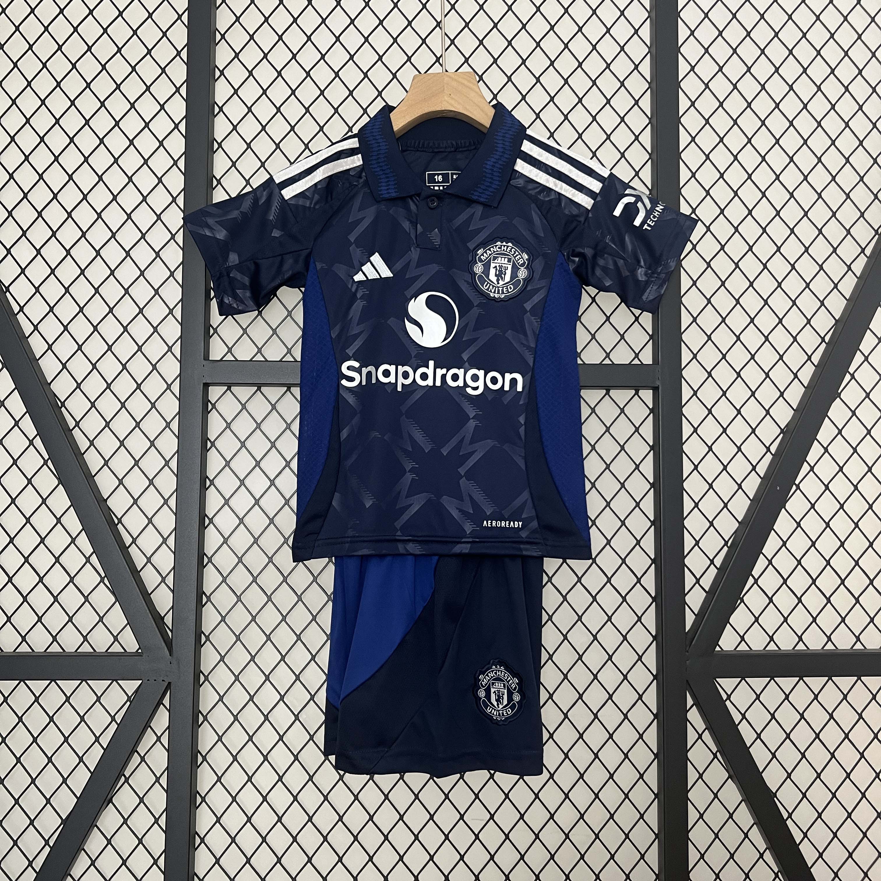 2024/2025 Manchester United Away Football Shirt 1:1 Thai Quality Kids Size:football jersey mysite: unitedjerseyfootball 邓江浪:football