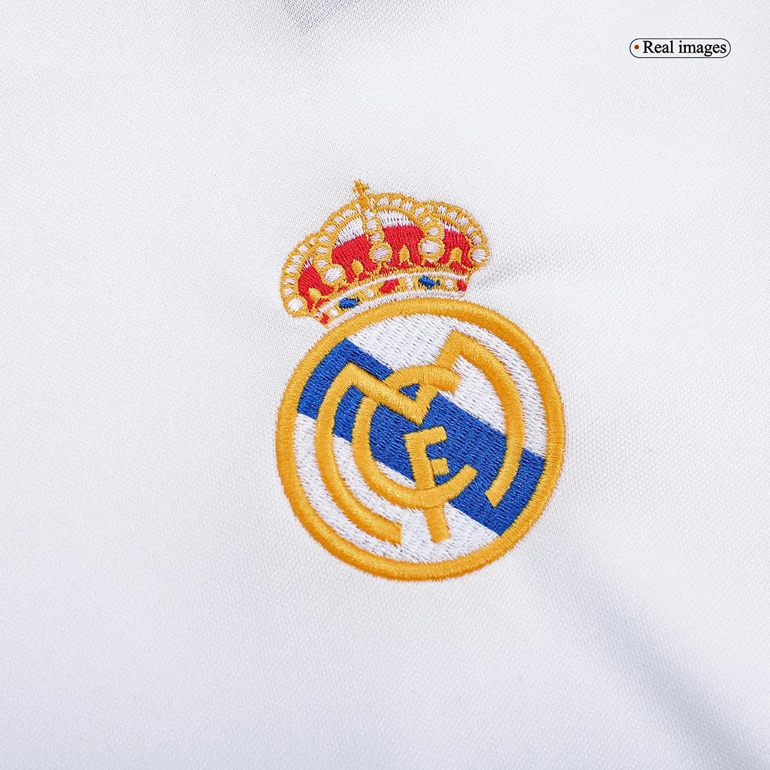 02-03 Real Madrid home soccer jersey-Retro version: Ajax 24-25 Home Stadium Jersey - Fans Version mysite: Adidas luxuryfootballshirts.com: https://www.luxuryfootballshirts.com/