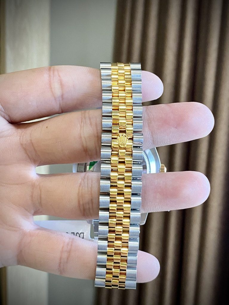 Đồng Hồ Rolex Day-Date Chế Tác Bọc Vàng Thật Mặt Vi Tính 40mm (1)