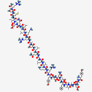 Sermorelin 2mg chemical structure depiction 