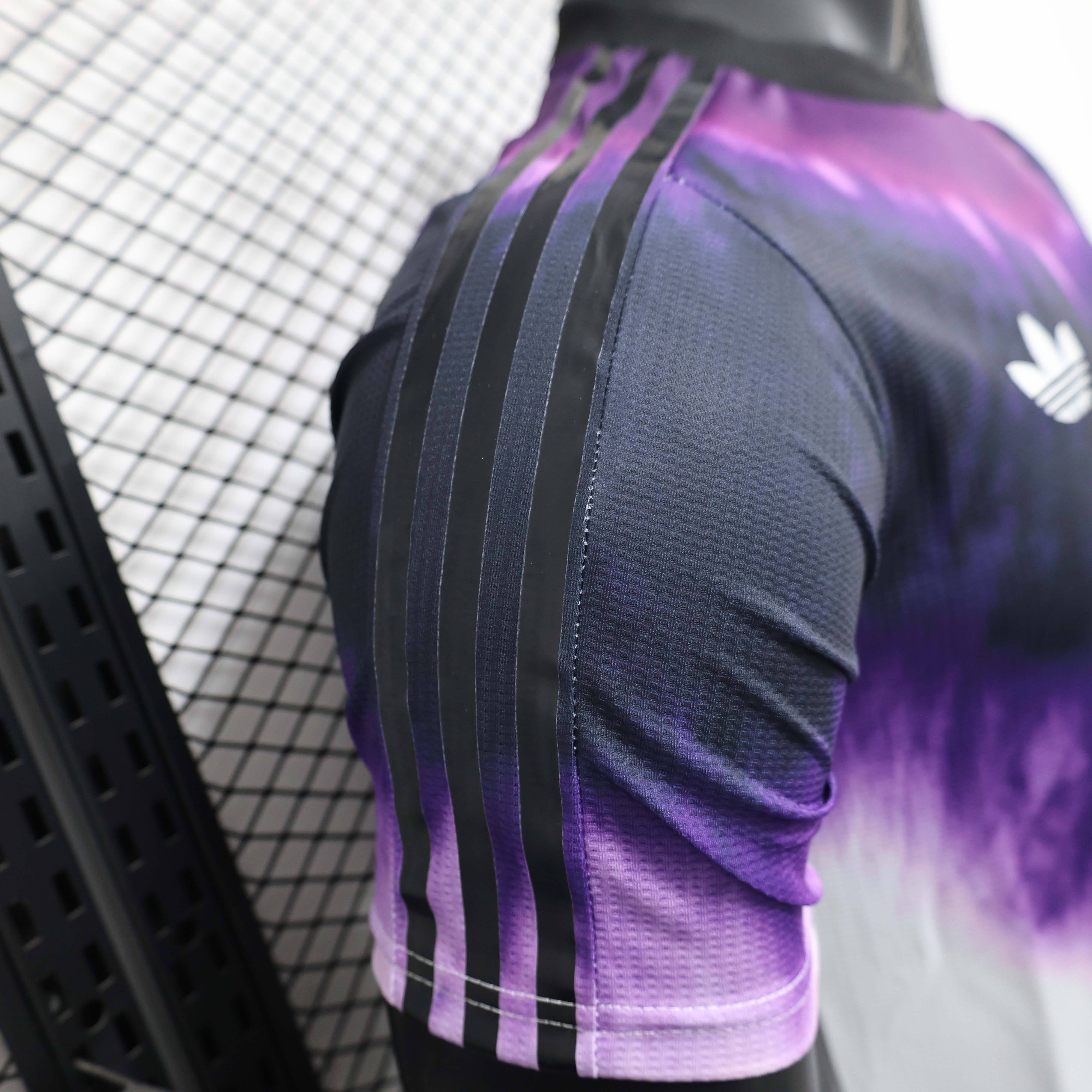 2025/2026 Player Version Real Madrid Anniversary Edition Black purple Football Shirt 1:1 Thai Quality:football jersey mysite: unitedjerseyfootball 邓江浪:football