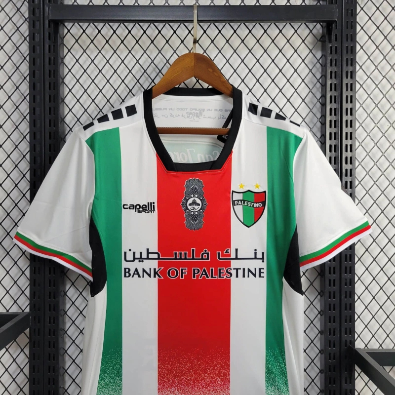 GlobeJersey-Club Deportivo Palestino 2024 Home Jersey - Fans Version